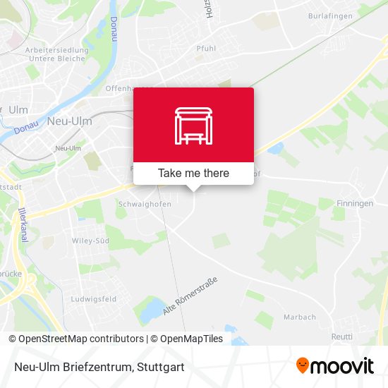 Карта Neu-Ulm Briefzentrum