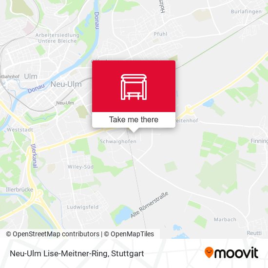 Neu-Ulm Lise-Meitner-Ring map