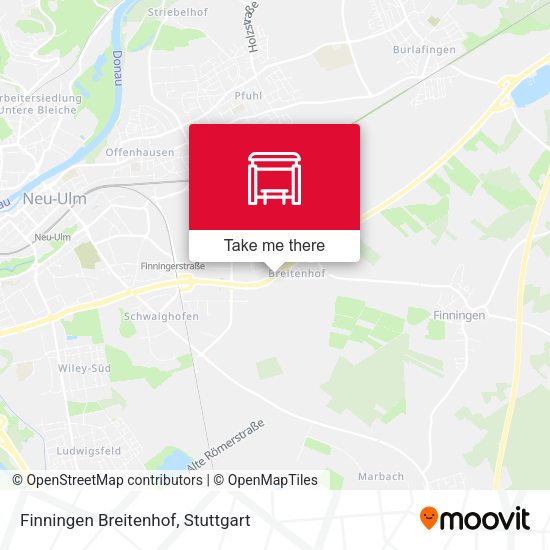 Finningen Breitenhof map