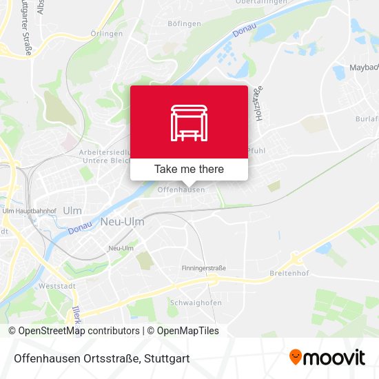 Offenhausen Ortsstraße map