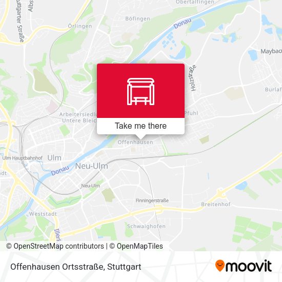 Offenhausen Ortsstraße map