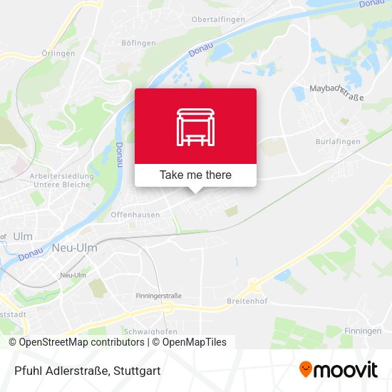 Pfuhl Adlerstraße map