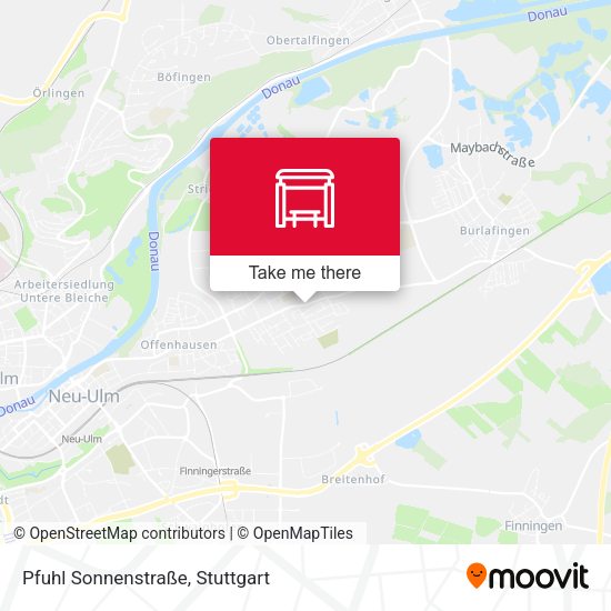 Pfuhl Sonnenstraße map