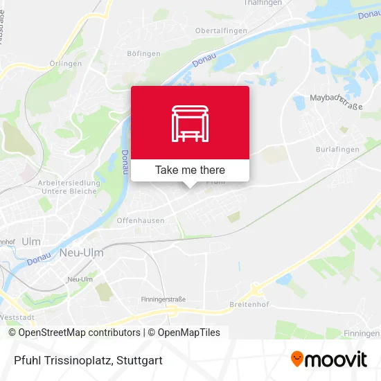 Карта Pfuhl Trissinoplatz