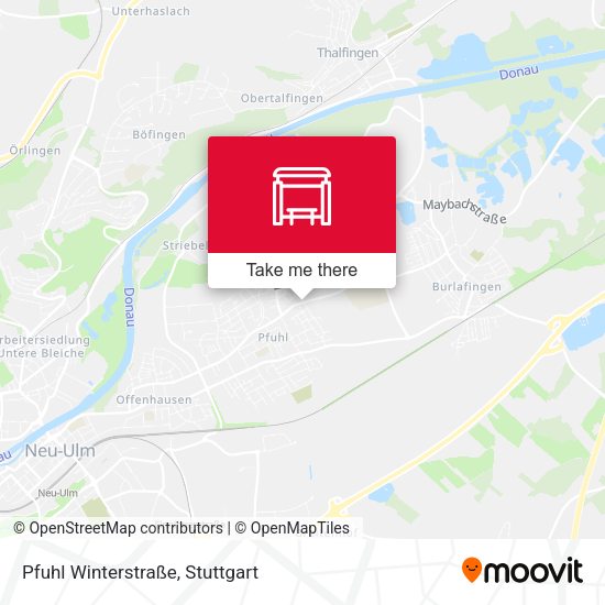 Pfuhl Winterstraße map