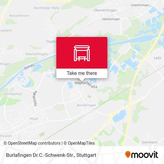 Карта Burlafingen Dr.C.-Schwenk-Str.