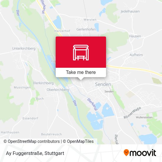 Карта Ay Fuggerstraße