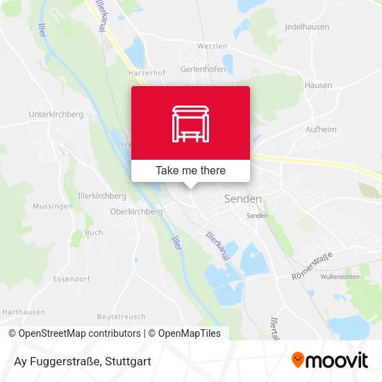 Карта Ay Fuggerstraße
