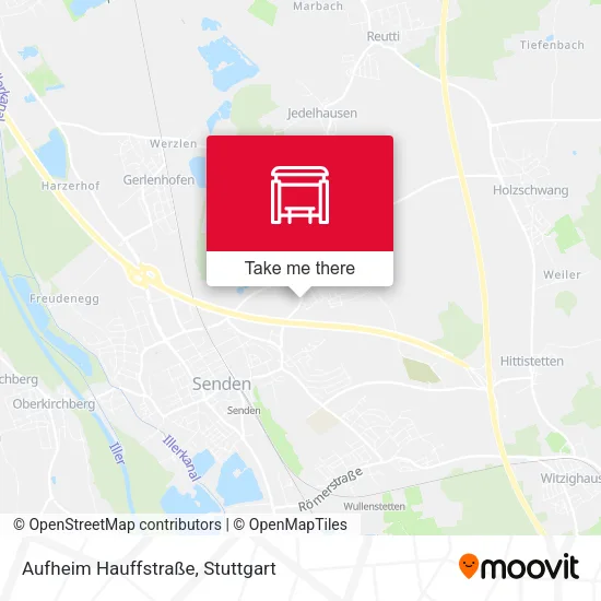 Карта Aufheim Hauffstraße