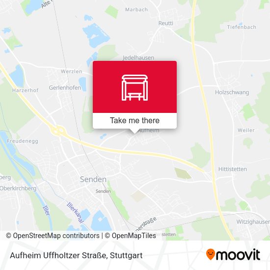 Aufheim Uffholtzer Straße map