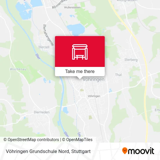 Карта Vöhringen Grundschule Nord