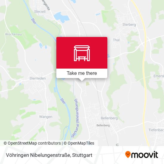 Карта Vöhringen Nibelungenstraße