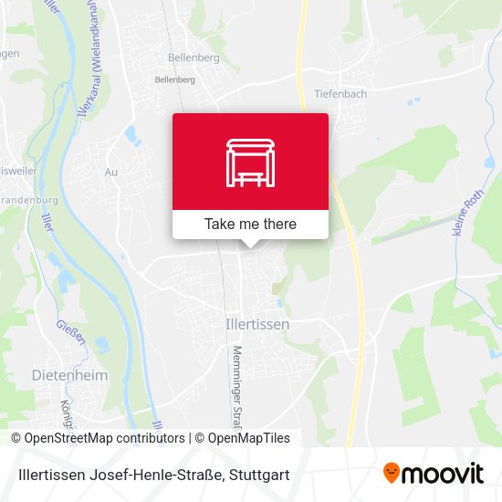 Illertissen Josef-Henle-Straße map