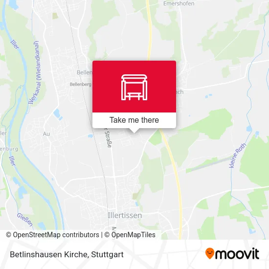 Карта Betlinshausen Kirche