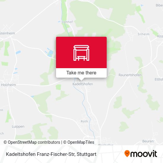 Карта Kadeltshofen Franz-Fischer-Str