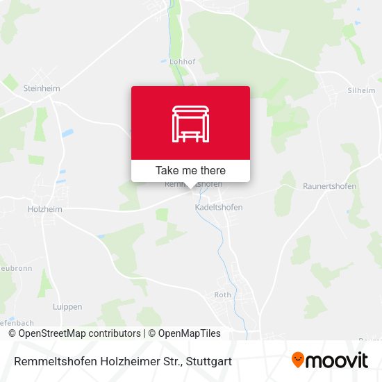 Remmeltshofen Holzheimer Str. map