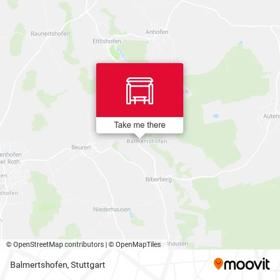 Карта Balmertshofen