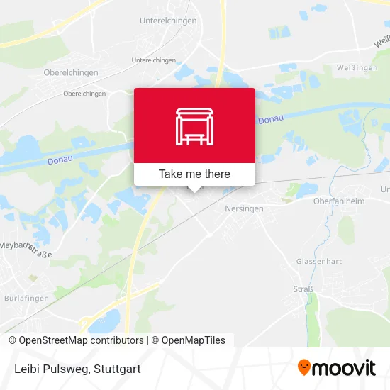 Leibi Pulsweg map