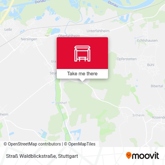 Straß Waldblickstraße map