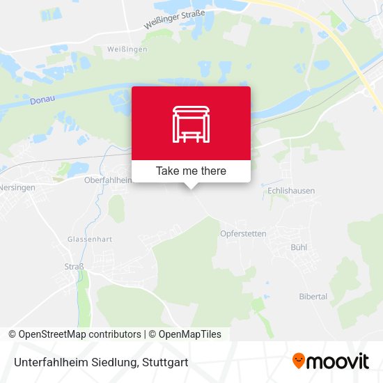 Unterfahlheim Siedlung map