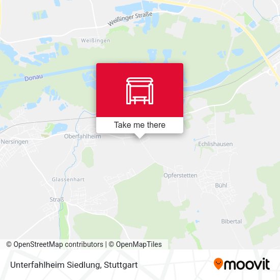 Unterfahlheim Siedlung map