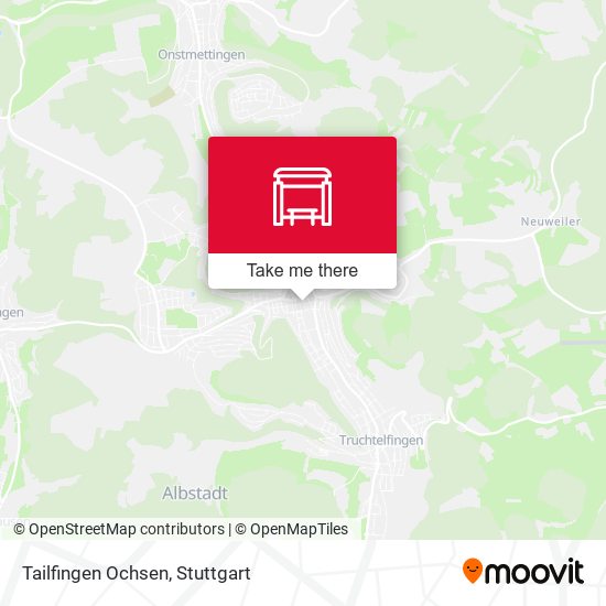 Карта Tailfingen Ochsen