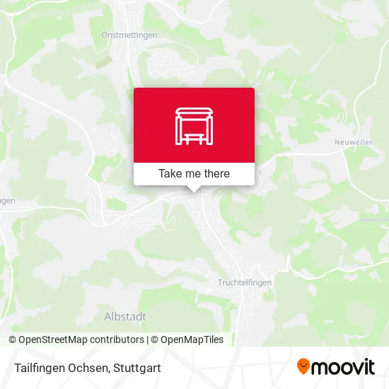 Карта Tailfingen Ochsen