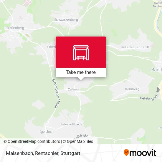 Карта Maisenbach, Rentschler