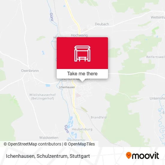 Карта Ichenhausen, Schulzentrum