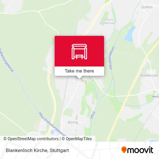 Blankenloch Kirche map