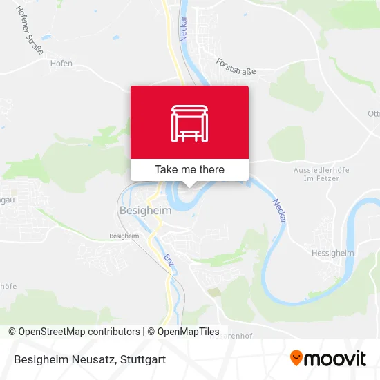 Besigheim Neusatz map