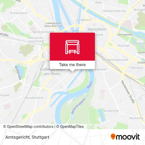 Amtsgericht map