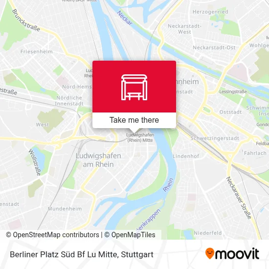 Berliner Platz Süd Bf Lu Mitte map