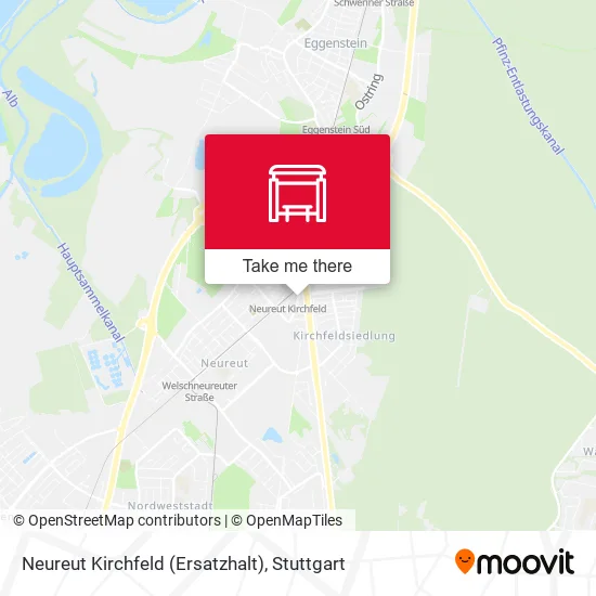 Карта Neureut Kirchfeld (Ersatzhalt)