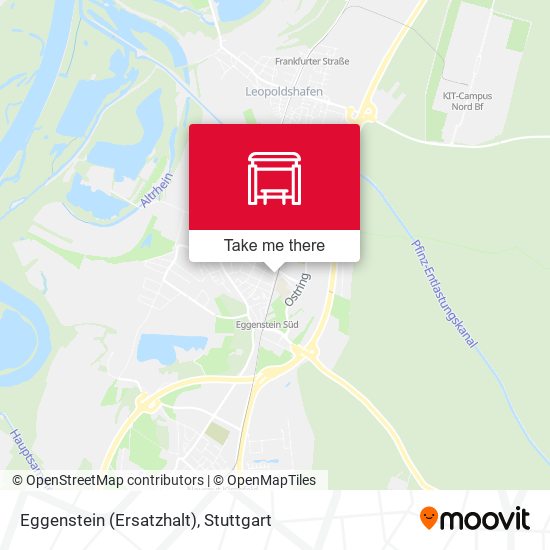 Карта Eggenstein (Ersatzhalt)