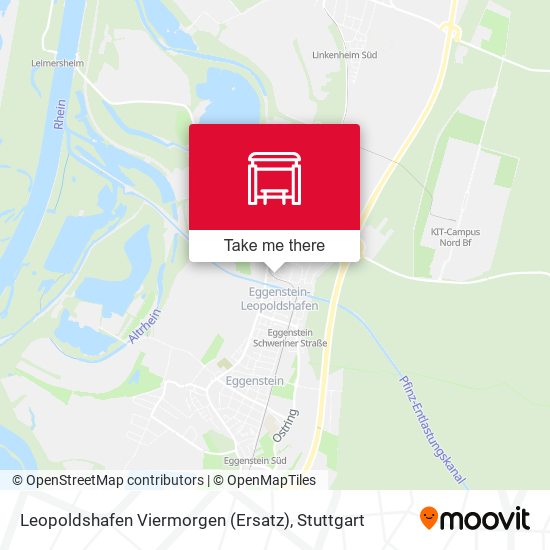 Карта Leopoldshafen Viermorgen (Ersatz)
