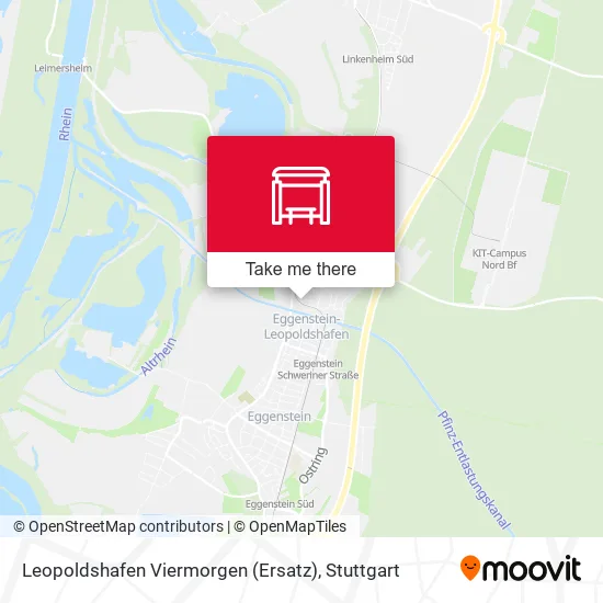Карта Leopoldshafen Viermorgen (Ersatz)