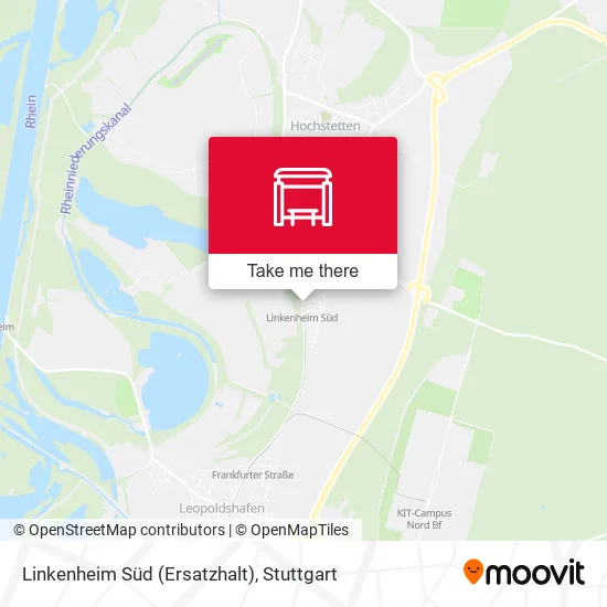 Карта Linkenheim Süd (Ersatzhalt)