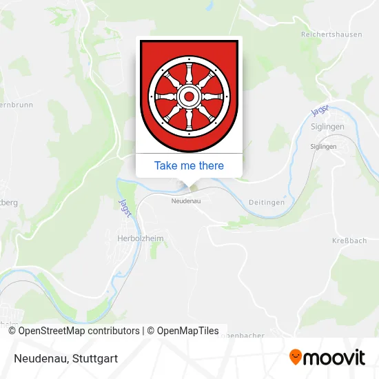 Neudenau map