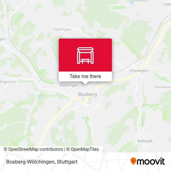 Boxberg-Wölchingen map