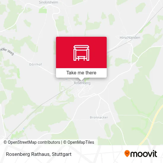 Rosenberg Rathaus map