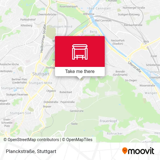 Planckstraße map