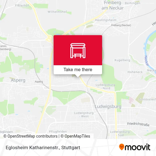 Eglosheim Katharinenstr. map
