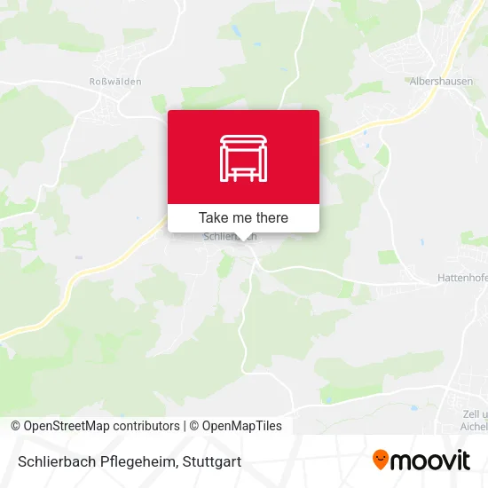 Карта Schlierbach Pflegeheim
