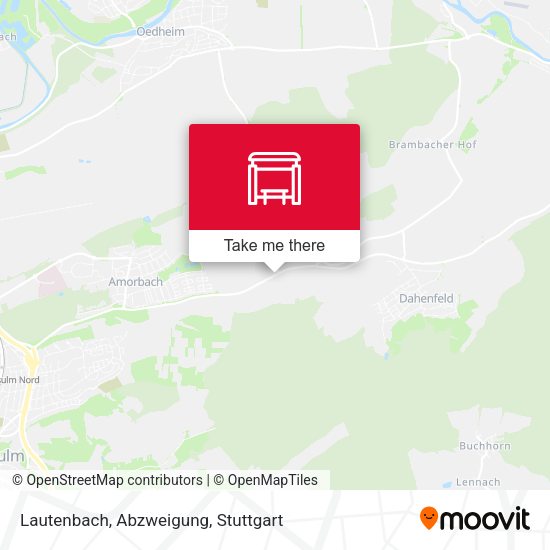 Карта Lautenbach, Abzweigung