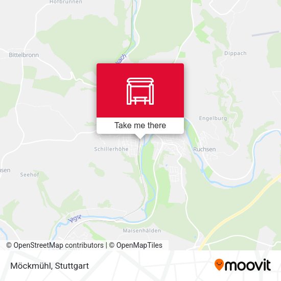 Карта Möckmühl