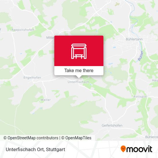 Карта Unterfischach Ort