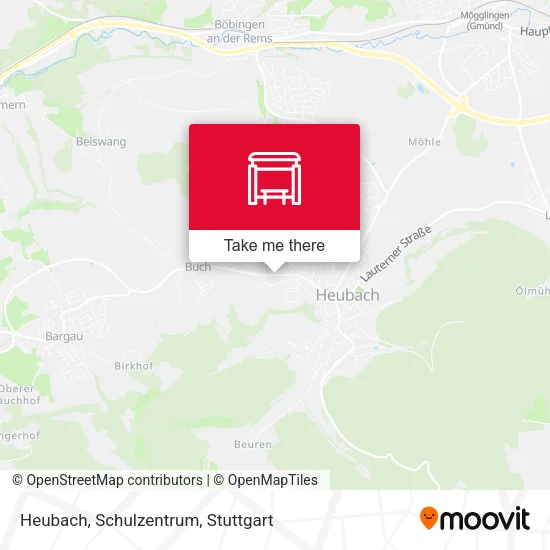 Карта Heubach, Schulzentrum