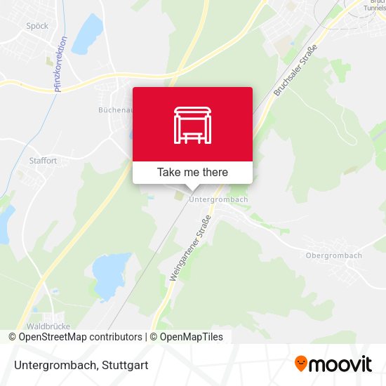 Карта Untergrombach