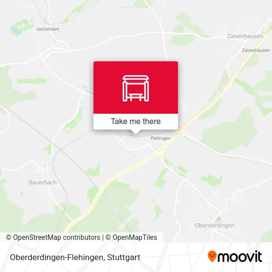 Карта Oberderdingen-Flehingen